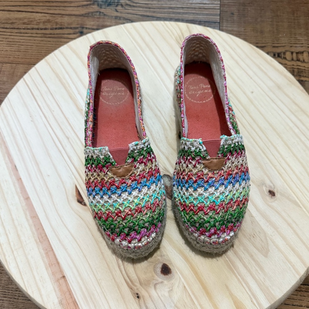 Toni Pons Colorful Woven Espadrilles